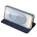 Custodia Flip Dux Ducis Skin Pro per Samsung Galaxy S26 - Blu