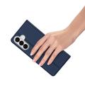Custodia Flip Dux Ducis Skin Pro per Samsung Galaxy S26 - Blu