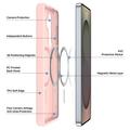 Custodia ibrida per Samsung Galaxy S26 Dux Ducis Yind - Compatibile con MagSafe - Rosa Chiaro