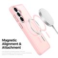 Custodia ibrida per Samsung Galaxy S26 Dux Ducis Yind - Compatibile con MagSafe - Rosa Chiaro