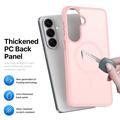 Custodia ibrida per Samsung Galaxy S26 Dux Ducis Yind - Compatibile con MagSafe - Rosa Chiaro