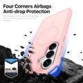 Custodia ibrida per Samsung Galaxy S26 Dux Ducis Yind - Compatibile con MagSafe - Rosa Chiaro