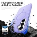 Custodia ibrida per Samsung Galaxy S26 Dux Ducis Yind - Compatibile con MagSafe - Viola Chiaro