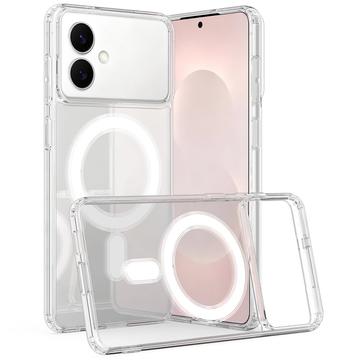 Custodia Ibrida per Samsung Galaxy S26 Edge - compatibile con MagSafe - Trasparente