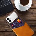 Custodia KSQ con Slot per Schede per Samsung Galaxy S26 Edge - Arancione