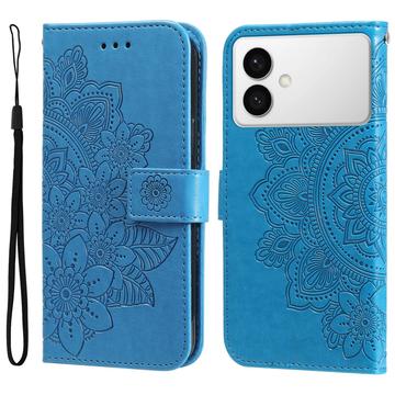 Custodia a portafoglio per Samsung Galaxy S26 Edge serie Mandala