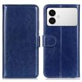 Samsung Galaxy S26 Edge Custodia a portafoglio con supporto - Blu
