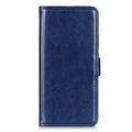 Samsung Galaxy S26 Edge Custodia a portafoglio con supporto - Blu