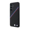 Custodia magnetica Samsung Galaxy S26 FE BMW M Perforated Tricolor Stripe - Nera
