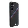 Custodia magnetica Samsung Galaxy S26 FE BMW M Perforated Tricolor Stripe - Nera