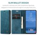Custodia a Portafoglio Caseme 013 Serie per Samsung Galaxy S26 FE - Blu