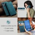 Custodia a Portafoglio Caseme 013 Serie per Samsung Galaxy S26 FE - Blu