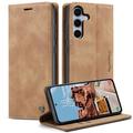 Custodia a Portafoglio Caseme 013 Serie per Samsung Galaxy S26 FE - Marrone