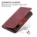 Custodia a Portafoglio Caseme 013 Serie per Samsung Galaxy S26 FE - Rossa