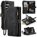 Custodia a Portafoglio Multifunzionale Caseme C30 per Samsung Galaxy S26 FE - Nera