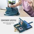 Custodia a Portafoglio Multifunzionale Caseme C30 per Samsung Galaxy S26 FE - Blu