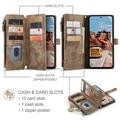 Custodia a Portafoglio Multifunzionale Caseme C30 per Samsung Galaxy S26 FE - Marrone