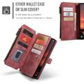 Custodia a Portafoglio Multifunzionale Caseme C30 per Samsung Galaxy S26 FE - Rossa