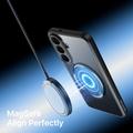 Custodia ibrida Dux Ducis Aimo compatibile con MagSafe per Samsung Galaxy S26 FE - Nera