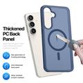 Custodia ibrida per Samsung Galaxy S26 FE Dux Ducis Yind - Compatibile con MagSafe - Tummansininen
