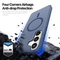 Custodia ibrida per Samsung Galaxy S26 FE Dux Ducis Yind - Compatibile con MagSafe - Tummansininen