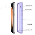 Custodia ibrida per Samsung Galaxy S26 FE Dux Ducis Yind - Compatibile con MagSafe - Viola Chiaro