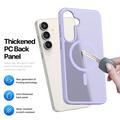 Custodia ibrida per Samsung Galaxy S26 FE Dux Ducis Yind - Compatibile con MagSafe - Viola Chiaro