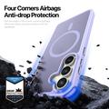 Custodia ibrida per Samsung Galaxy S26 FE Dux Ducis Yind - Compatibile con MagSafe - Viola Chiaro