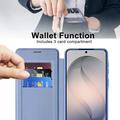 Custodia Samsung Galaxy S26 FE con slot per schede - Compatibile con MagSafe - Blu