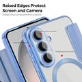 Custodia Samsung Galaxy S26 FE con slot per schede - Compatibile con MagSafe - Blu