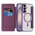 Custodia Samsung Galaxy S26 FE con slot per schede - Compatibile con MagSafe - Viola