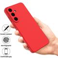 Custodia in silicone liquido con cinghia a mano per Samsung Galaxy S26 FE