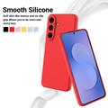 Custodia in silicone liquido con cinghia a mano per Samsung Galaxy S26 FE