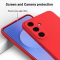 Custodia in silicone liquido con cinghia a mano per Samsung Galaxy S26 FE