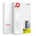 Set di protezione 3 in 1 per Samsung Galaxy S26 FE Northjo - Trasparente