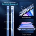 Custodia in TPU per Samsung Galaxy S26 FE con 2x protezioni per lo schermo in vetro temperato - Trasparente