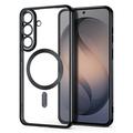 Custodia per Samsung Galaxy S26 FE Tech-Protect MagFlex - Compatibile con MagSafe - Trasparente / Nera