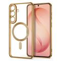 Custodia per Samsung Galaxy S26 FE Tech-Protect MagFlex - Compatibile con MagSafe - Trasparente / Color Oro