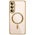 Custodia per Samsung Galaxy S26 FE Tech-Protect MagFlex - Compatibile con MagSafe - Trasparente / Color Oro