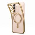 Custodia per Samsung Galaxy S26 FE Tech-Protect MagFlex - Compatibile con MagSafe - Trasparente / Color Oro