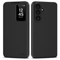 Custodia Flip con slot per schede Samsung Galaxy S26 FE Tech-Protect Smart Clear View - Nera