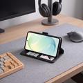 Custodia a portafoglio con magnete e supporto Tech-Protect per Samsung Galaxy S26 FE - Nera