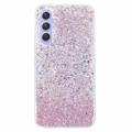 Custoida in TPU Samsung Galaxy S26 Glitter Flakes - Rosa