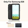 Custodia ibrida Samsung Galaxy S26 Love Mei Powerful - Nera