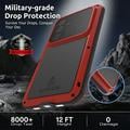 Custodia ibrida Samsung Galaxy S26 Love Mei Powerful - Rossa