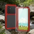 Custodia ibrida Samsung Galaxy S26 Love Mei Powerful - Rossa