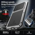 Custodia ibrida Samsung Galaxy S26 Love Mei Powerful - Argenta