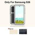Custodia ibrida Samsung Galaxy S26 Love Mei Powerful - Argenta