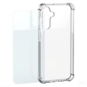 Samsung Galaxy S26 Mobeen Cover trasparente e set di vetro temperato 9H GP-FPS942AEHTW - Trasparente