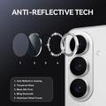 Set di protezioni per la fotocamera con strass per Samsung Galaxy S26 Northjo - Argento